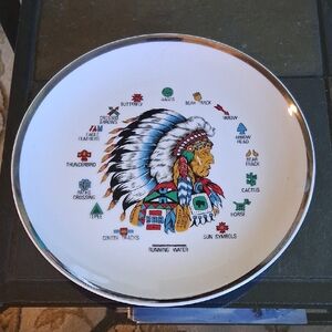 CHIEF RUNNING WATER PLATE